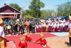 Tim Wasev Kunjungi TMMD ke 122 di Desa Talang Sebaris Seluma