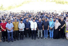 Lepaskan 1.277 Mahasiswa KKN Unib, Walikota Bengkulu akan Beri Hadiah