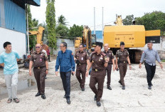Kajati ke Lapangan, Pastikan Barang Bukti 126 Ribu Ton Batu Bara Aman