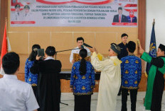 Lantik 182 ASN, Bupati Bengkulu Utara Tegaskan Komitmen Pelayanan Publik