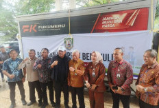 Bantuan CSR PT Riau Agrindo Agung  untuk Aceh Tamiang Dilepas Wagub Mian