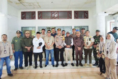 Patroli Gabungan Dalam Rangka Memantau Pelaksanaan Rekapitulasi Tingkat PPK Di Kecamatan Kelam Tengah