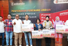 Banyak Untung & Bisa Menang! Bank Bengkulu Serahkan Hadiah Undian Tabungan Simpeda Puluhan Juta