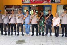 Kapolres Pantau Pengamanan Logistik Pasca Pencoblosan Sampai Tahap Pleno