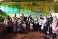 Desa Tanjung Aur Rutin Gelar PMT  Untuk Meningkatkan Kesehatan Balita dan Ibu Hamil