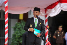 Upacara Peringatan Hari Lahir Pancasila di Pemda Kaur, Ini Pesan Wabup