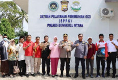 Kapolres BU Hadiri Uji Coba Masak dan Doa Bersama di SPPG Bengkulu Utara