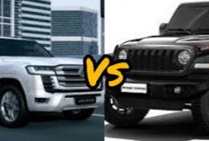 Jeep Wrangler vs Toyota Land Cruiser: Kendaraan Off-Road Tangguh untuk Medan Berat