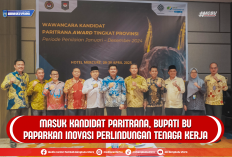 Masuk Kandidat Paritrana, Bupati BU Paparkan Inovasi Perlindungan Tenaga Kerja Bengkulu Utara