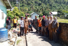 Titik Nol Pembangunan Peningkatan Rabat Beton sepanjang 152 meter di Desa Tebing Rambutan