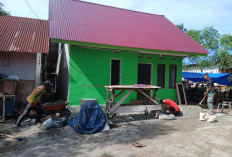 Satgas TMMD Ke-124 Kodim 0408/BS  Bersama Warga Kejar finishing RTLH