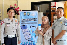 Jasa Raharja Bersama Unit Regident Samsat Mukomuko Sosialisasi Aplikasi Samsat Digital Nasional