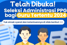 Ini Dia Syarat dan Kriteria Pendaftaran PPG Guru Tertentu 2024, Dibuka Hingga 20 Desember