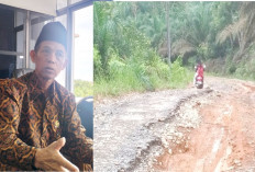 Bakal Cari Solusi, Zamhari Ketua DPRD Mukomuko Prihatin dengan Jalan Talang Buai