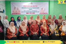 Dukung Kerja Suami, DWP Kominfo Kaur Gelar Pertemuan Rutin Bulanan