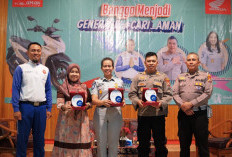 Kolaborasi Jasa Raharja Bersama Astra Honda Motor Bengkulu pada Kegiatan Sosialisasi Safety Riding