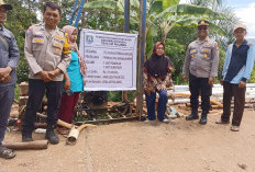 Mengatasi Kesulitan Air Bersih, Desa Air Pahlawan bangun Sumur Bor