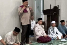 Bupati Mian Lanjutkan Safari Ramadan di Masjid Baiturrahman di Kecamatan Kerkap