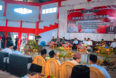 Halal Bihalal Bersama Keluarga Besar Dinas Pendidikan, Bupati Arie Minta Tingkatkan Kualitas Pendidikan