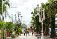 Diharapkan jadi Icon Baru Kota Bengkulu, Ratusan Lampu Estetik Hiasi Belungguk Point