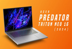 Terbaru! Acer Predator Triton Neo 16 (PTN16-51-71L8) Laptop Gaming Teknologi AI Offline dan Fitur Layar Lebar