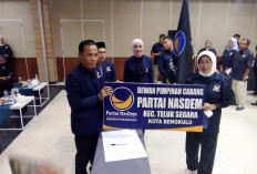Nasdem Kota Bengkulu Makin Solid, 9 Pengurus DPC Resmi Dikukuhkan