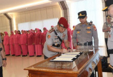 Kombes Pol Sudarno Resmi Jabat Kapolresta Bengkulu