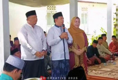 Ronny Tobing Beserta Pejabat Kota Bengkulu Halal Bihalal ke Kediaman Keluarga Dedy Wahyudi 
