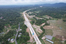 Hutama Karya Catat Ada Peningkatan Trafik  Kendaraan di Tol Bengkulu-Taba Penanjung 