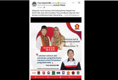 Mantan Pengurus Gerindra Diduga Catut Logo Partai dan Kampanyekan Sapuan-Wasri