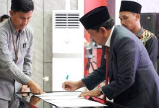 Tandatangani NPHD, Bupati Mian Harapkan Jadi Barometer Pemilu Bengkulu