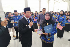 Lantik PPPK, Dedy : Mari Wujudkan Kota Bengkulu Religius dan Bahagia
