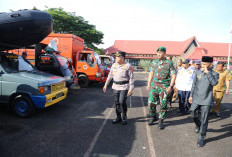 Apel gelar pasukan kesiapsiagaan, Polres Kaur ingatkan waspada bencana Hidrometeorologi