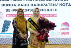 Dian Fitriani Wahyudi Dikukuhkan Jadi Bunda PAUD Kota Bengkulu