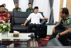 Kunjungi Dandim, Walikota Bengkulu Berencana Gelar Retreat untuk Kepala OPD