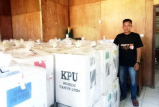 Arus Balik Logistik Kotak Suara di Kecamatan Maje Terus Berjalan