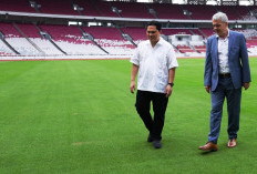 Didampingi Ketua Umum PSSI, FIFA Inspeksi Stadion Utama GBK