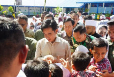 Wapres Gibran Tinjau Pemberian Makan Bergizi Gratis di Bumi Merah Putih