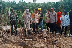 Dukung Ketahanan Pangan, Pemdes Ketaping Tanam Jagung