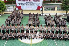 Amankan Pilkada 2024, Ratusan Personel Polres Bengkulu Utara Digerakkan Untuk Kawal TPS