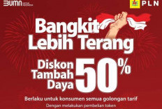 Ayo Manfaatkan, Promo Tambah Daya Listrik Diskon 50 Persen Berakhir 5 Hari Lagi