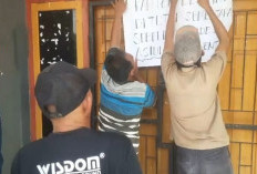 Kok Bisa, Kantor Desa Suka Bandung  Disegel Warga