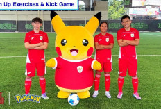 5 Tips Jaga Kebugaran Bareng Pikachu Berseragam Sepak Bola Indonesia!