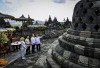 Emmanuel Macron Kagum dengan Candi Borobudur