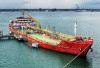 Kapal Tanker Berhasil Bersandar di Pelabuhan Pulau Baai