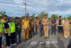 Titik Nol Peningkatan Jalan 2 Jalur di Padang Kempas oleh Bupati dan Wakil Bupati Kaur
