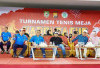 Walikota Hadiri Penutupan Turnamen Tenis Meja Kapolda Cup 2025