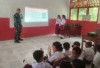 Satgas PAM Puter Enggano Berikan Edukasi Wawasan Kebangsaan Untuk Anak-Anak Pulau Terluar di SDN 054 BU